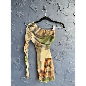 ultra mini cut out dress